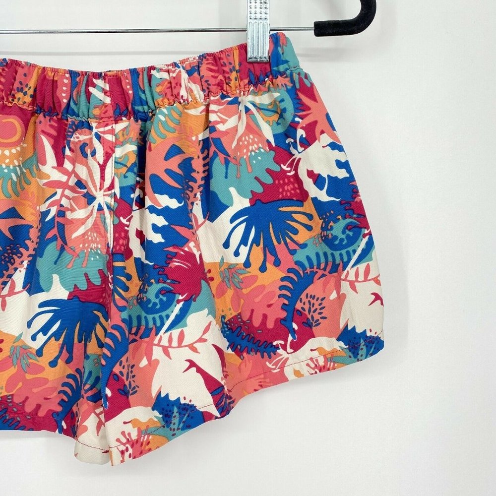 Patagonia Barely Baggies Shorts Womens Size XS Pull On Multicolored Floral Print - Picture 5 of 9